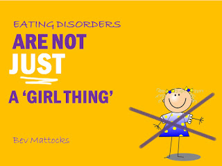 Part #1 of my talk: "Eating disorders are not just a ‘girl thing’"