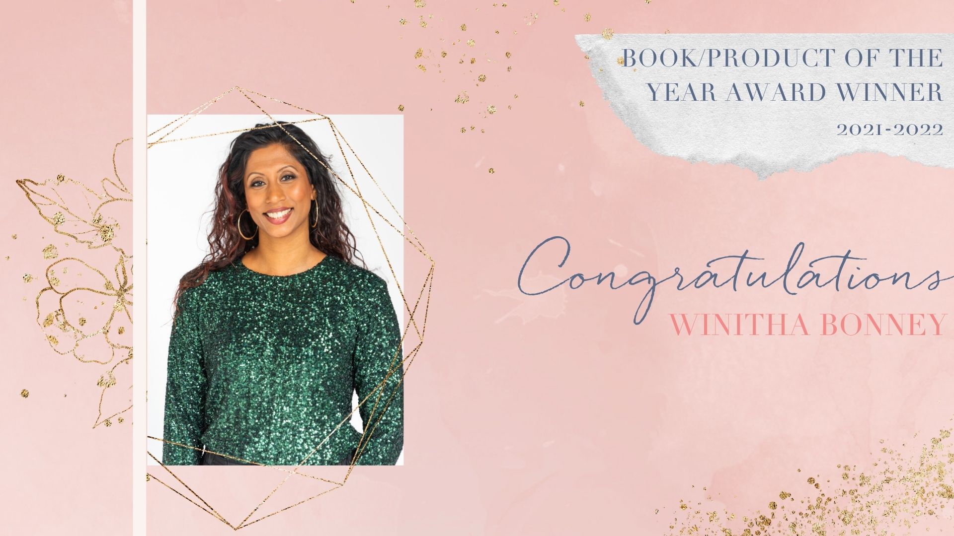 Introducing Winitha Bonney – 2021-2022 Book/Product of the Year winner