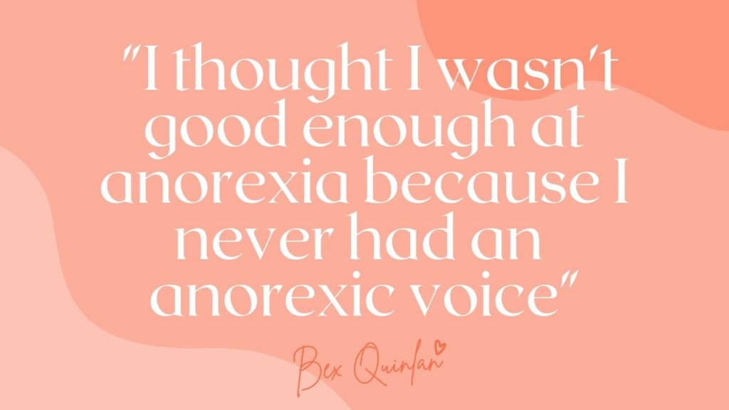 The Anorexic Voice: I’ve never heard it