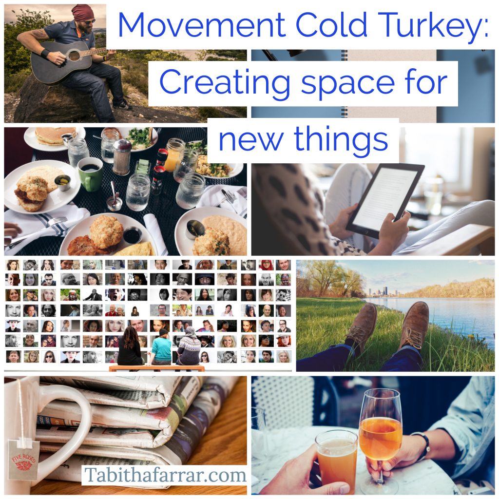 Complusive Movement Cold Turkey: Creating space for new things