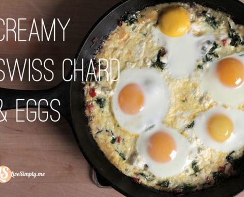 Eggs and creamy Swiss chard are a tasty and healthy choice for breakfast or brunch. Soft Swiss&hellip;